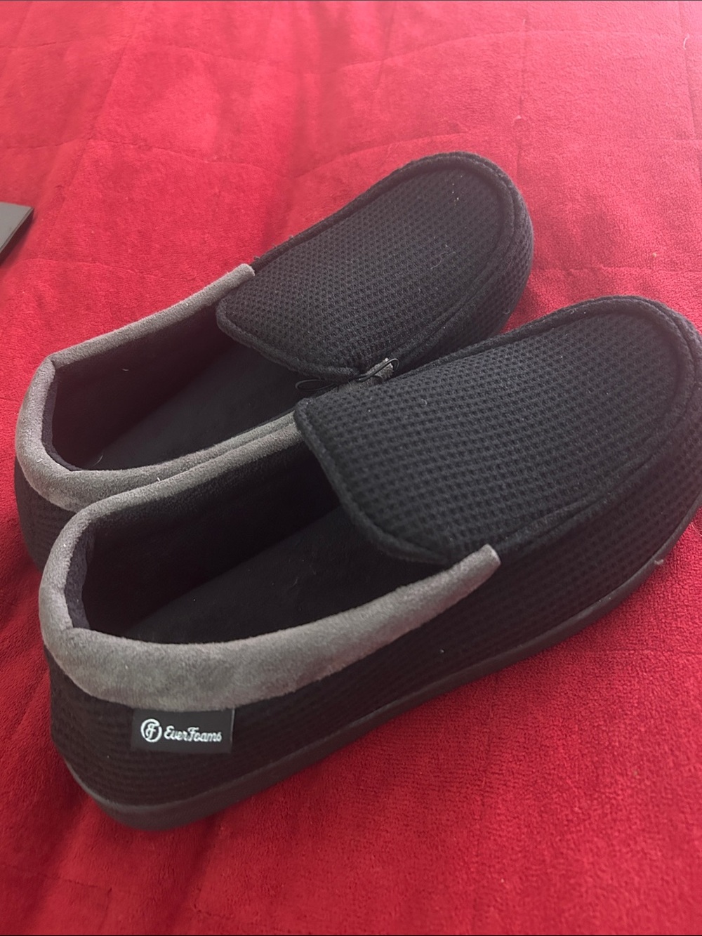 Men’s Black Slippers
